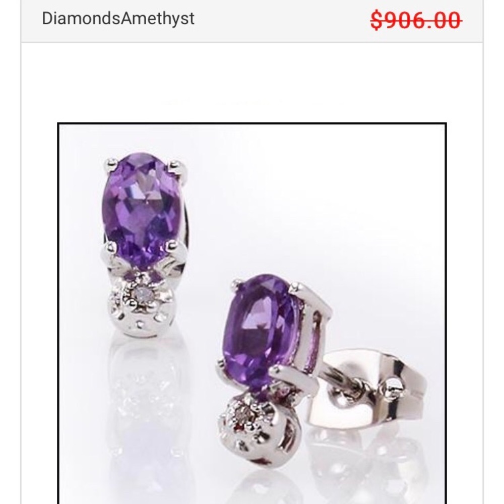 Diamond earrings